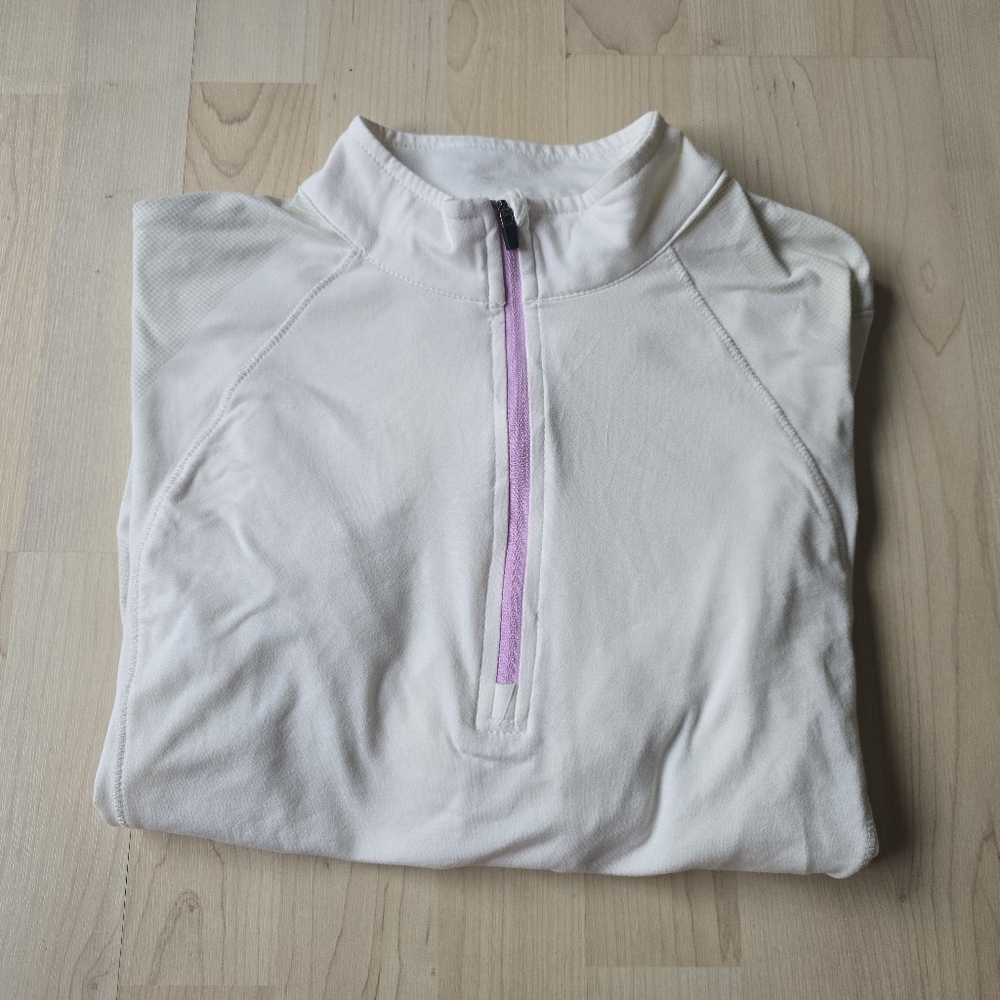 Etonic Quarter Zip With Thumb Holes Size Small
